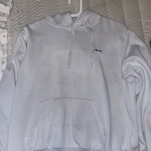 White hoodie